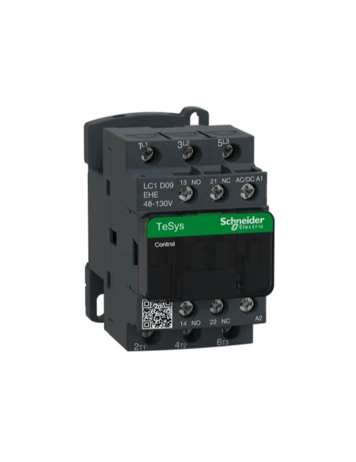 TeSys D contactor 3P 9A AC-3 up to 440V coil 48-130 V AC/DC