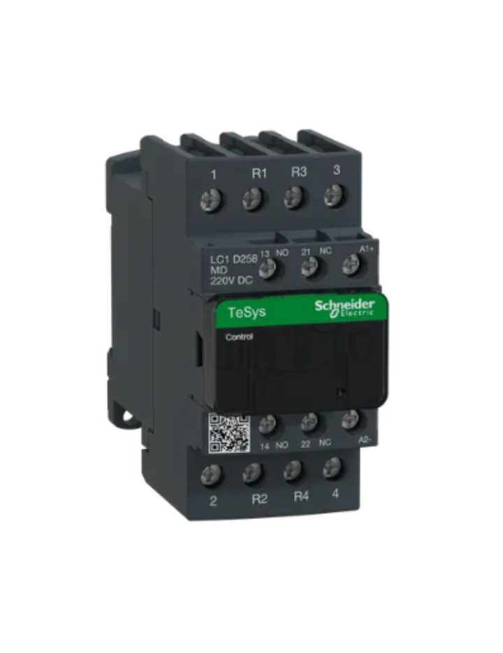 TeSys D contactor - 4P(2 NO + 2 NC) - AC-1 - <= 440 V 40 A - 220 V DC coil