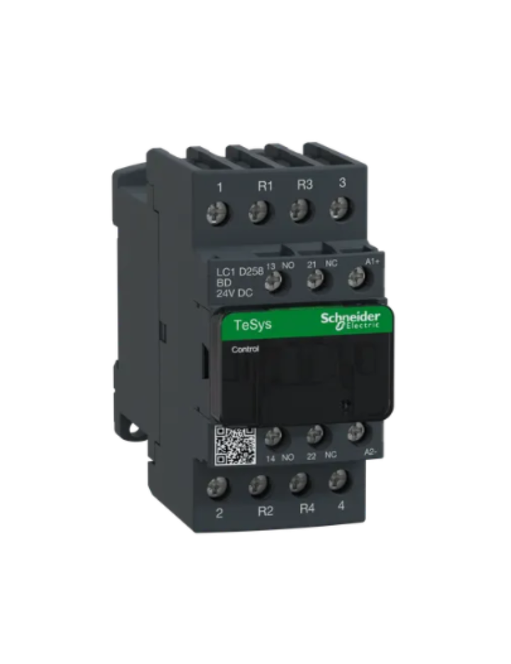 TeSys D contactor - 4P(2 NO + 2 NC) - AC-1 - <= 440 V 40 A - 24 V DC coil