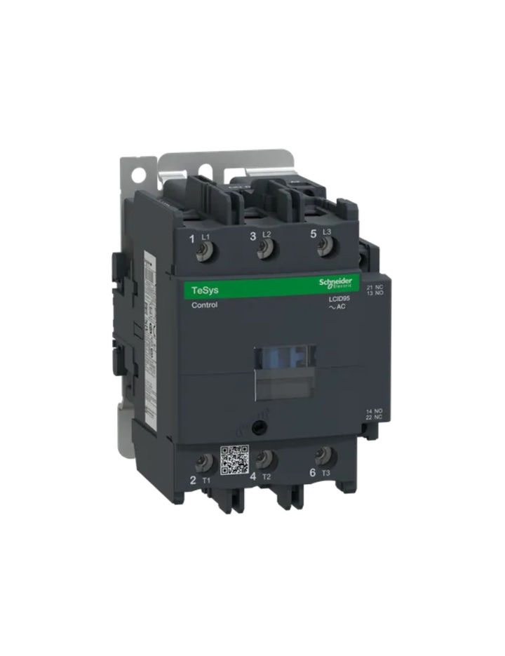 TeSys D contactor - 3P(3 NO) - AC-3 - <= 440 V 95 A - 220 V AC 50/60 Hz coil