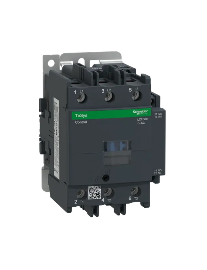TeSys D contactor - 3P(3 NO) - AC-3 - <= 440 V 80 A - 110 V AC 50/60 Hz coil
