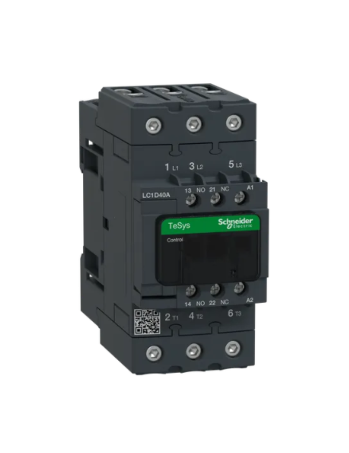 TeSys D contactor - 3P(3 NO) - AC-3 - <= 440 V 40 A - 110 V AC 50/60 Hz coil
