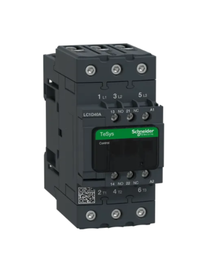 TeSys D contactor - 3P(3 NO) - AC-3 - <= 440 V 40 A - 415 V AC 50/60 Hz coil