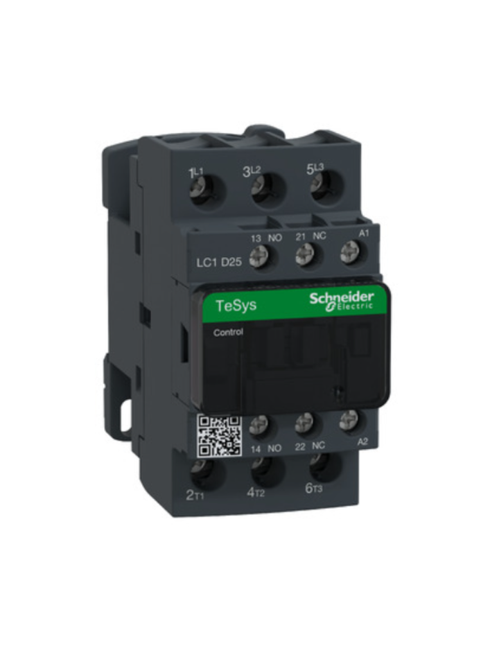 TeSys D contactor - 3P(3 NO) - AC-3 - <= 440 V 25 A - 415 V AC coil