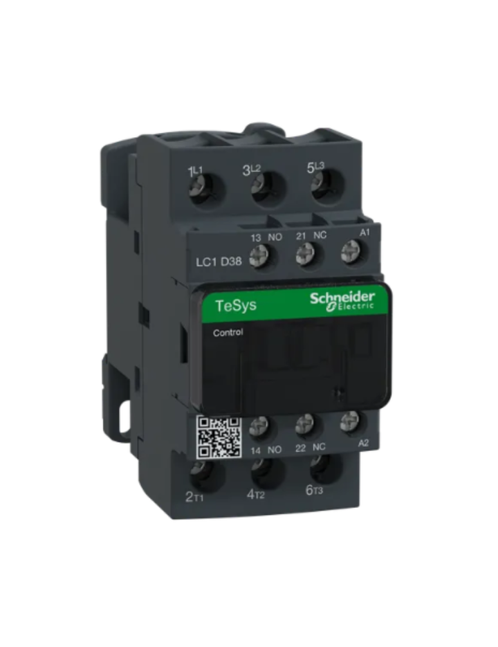 TeSys D contactor - 3P(3 NO) - AC-3 - <= 440 V 38 A - 415 V AC 50/60 Hz coil