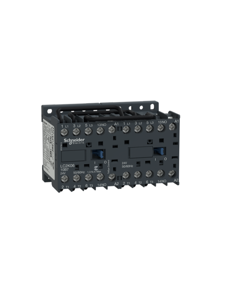 TeSys K reversing contactor - 3P - AC-3 <= 440 V 6 A - 1 NO - 110 V AC coil
