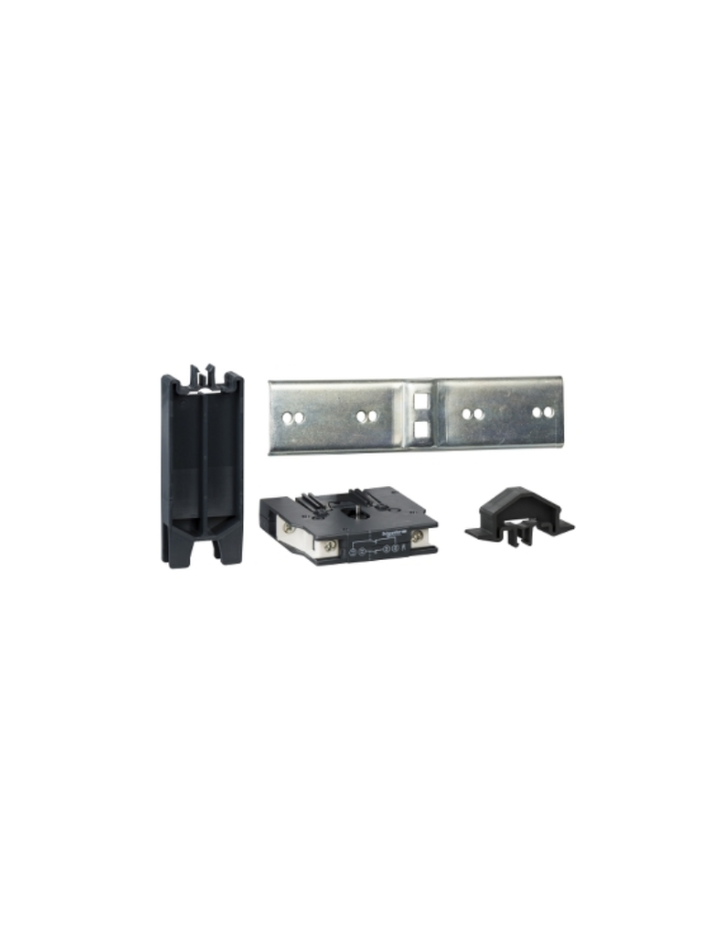 Mechanical and electrical interlock, TeSys Deca reversing & changeover, 2 contactors LC1/LP1D80-D95 DC coil