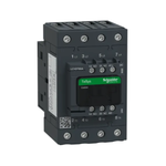IEC contactor, TeSys Deca, nonreversing, 80A resistive, 4 pole, 4 NO, 24VDC coil, open style
