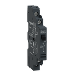 GV2;GV3;GVAM;Tesys GV;auxiliary contact block;short circuit signalling;side mounting;screw clamp terminals