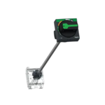 Extended rotary handle kit, TeSys GV2, IP54, black handle, with trip indication, for GV2L-GV2P