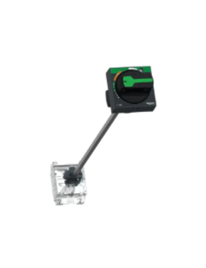 Extended rotary handle kit, TeSys GV2, IP54, black handle, with trip indication, for GV2L-GV2P