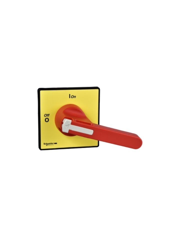 TeSys VARIO - front and red rotary handle - 1 to 3 padlocking