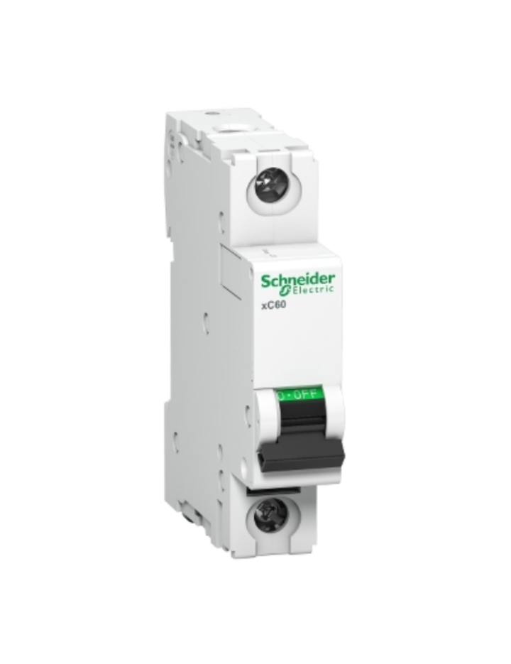 Miniature circuit breaker (MCB), Acti9 xC60, 1P, 20A, B curve, 10000A (IS/IEC60898-1)