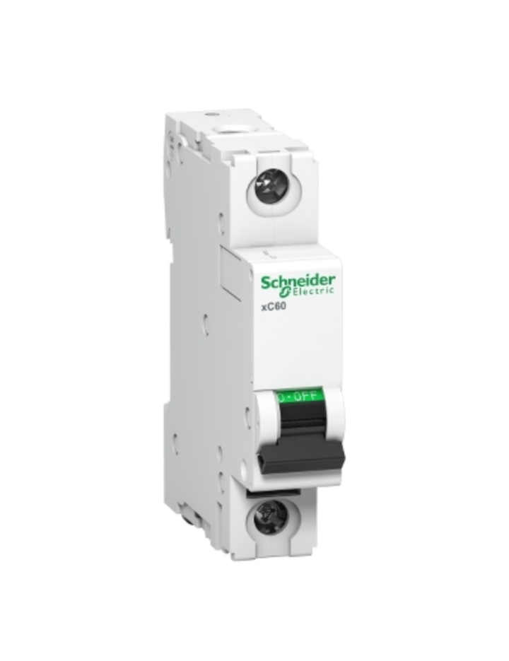 Miniature circuit breaker (MCB), Acti9 xC60, 1P, 25A, B curve, 10000A (IS/IEC60898-1)