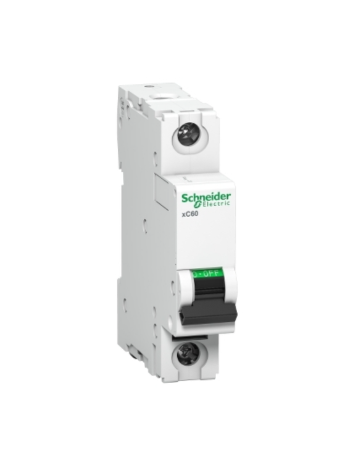 Miniature circuit breaker (MCB), Acti9 xC60, 1P, 32A, B curve, 10000A (IS/IEC60898-1)