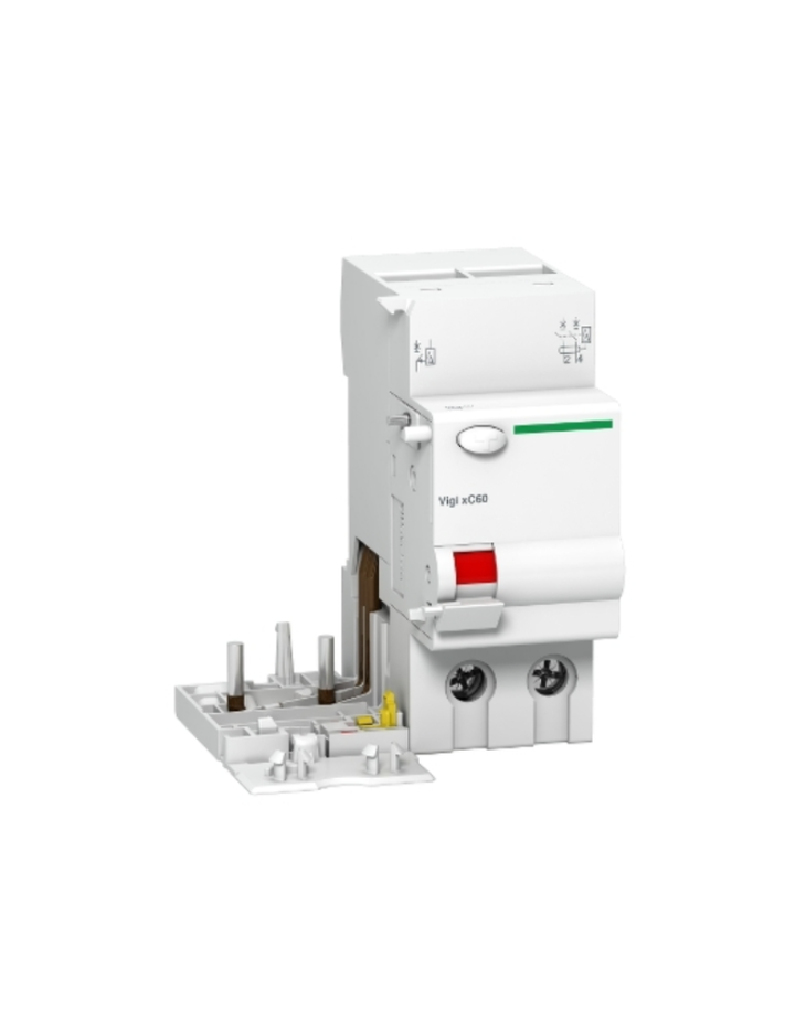 VIGI XC60- earth leakage add-on block 2P 63A AC 100MA