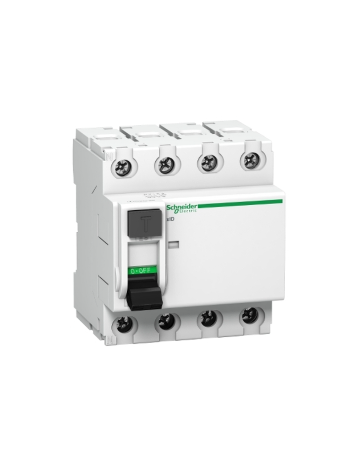 Acti 9 xID residual circuit breaker - 40 A - 4P - 30mA class SI instantaneous