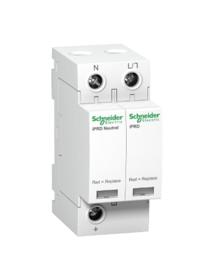 iPRD40r modular surge arrester - 1P + N - 350V - with remote transfert