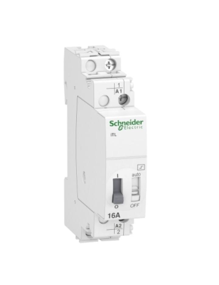 impulse relay iTL - 1P - 1NO - 16A - coil 110 VDC - 230...240 VAC 50/60Hz