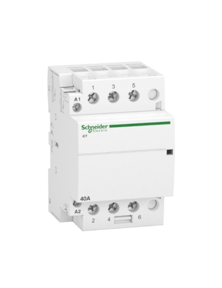 contactor iCT - 3 poles - 3 NO - 40 A - 220..240 V AC