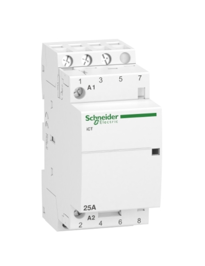 contactor iCT - 3 poles - 3 NO - 25 A - 220..240 V AC