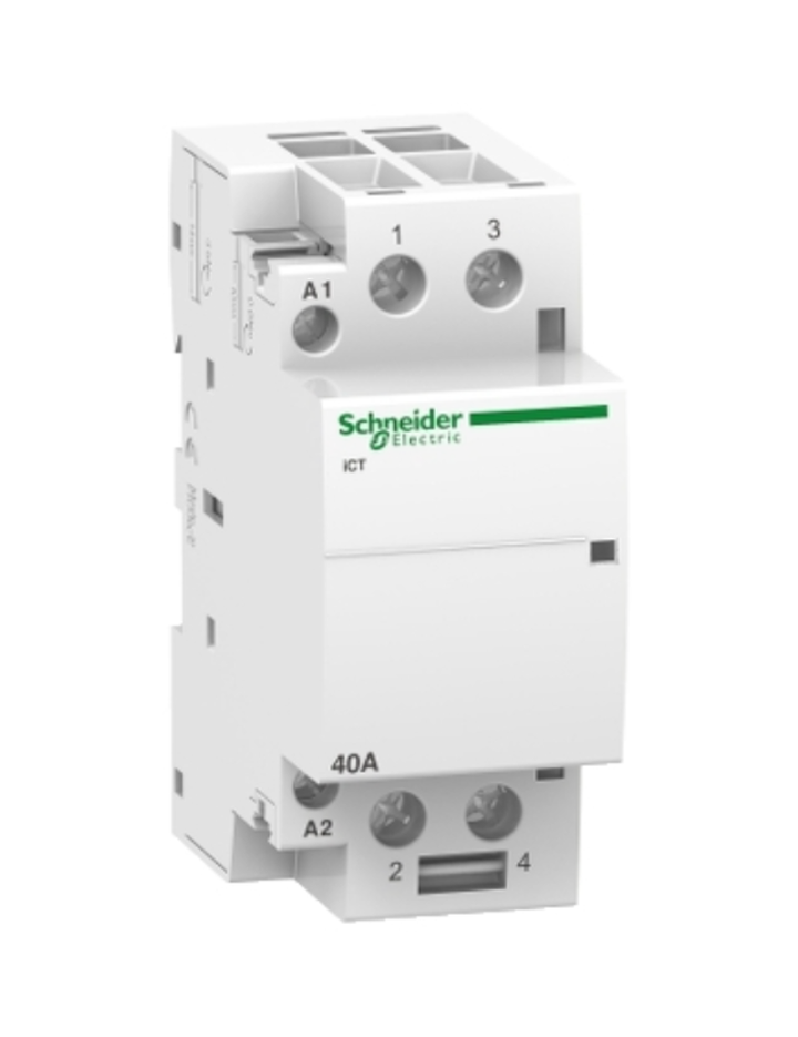 contactor iCT - 2 poles - 2 NO - 40 A - 220..240 V AC
