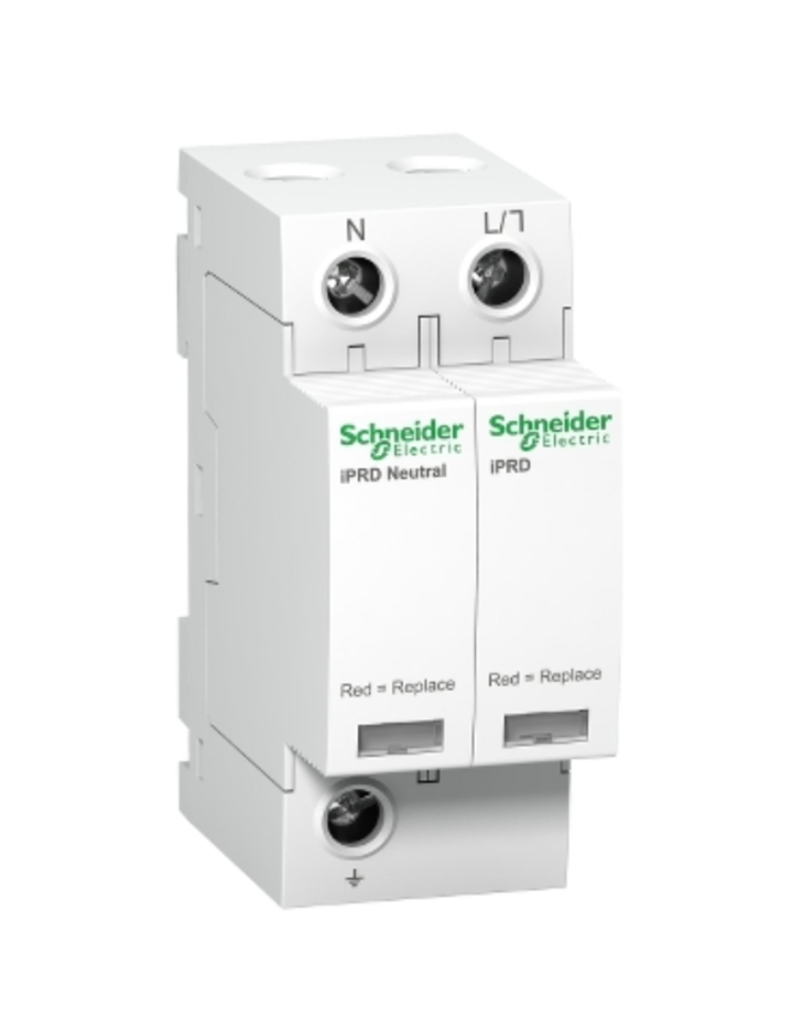 iPRD65r modular surge arrester - 1P + N - 350V - with remote transfert
