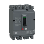 circuit breaker, EasyPact CVS100B, 25kA at 415VAC, 16A, TMF trip unit, 3P3d, FTFM