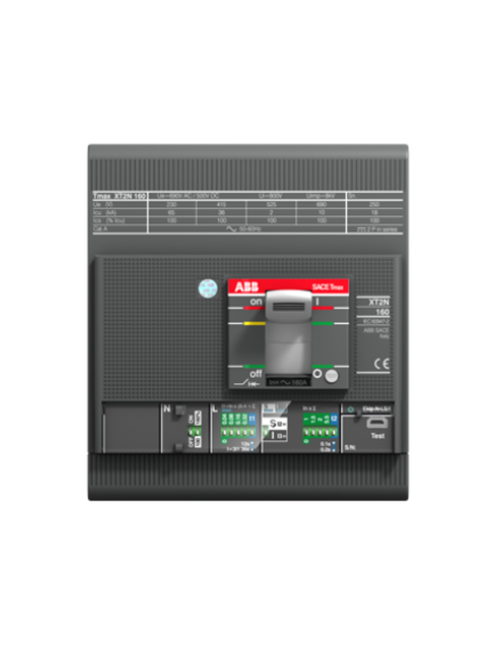 XT2S 160 Ekip Dip LS/I In=100A 4p