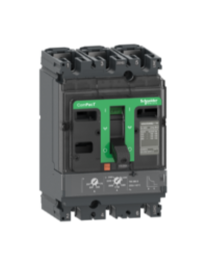 Circuit breaker, ComPacT NSX100B, 25kA/415VAC, 3 poles, TMD trip unit 32A