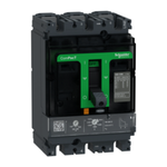 Circuit breaker, ComPacT NSX100B, 25kA/415VAC, 3 poles, TMD trip unit 25A