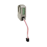 power supply connector, Compact NSX, 24 VDC, for Micrologic 5/6