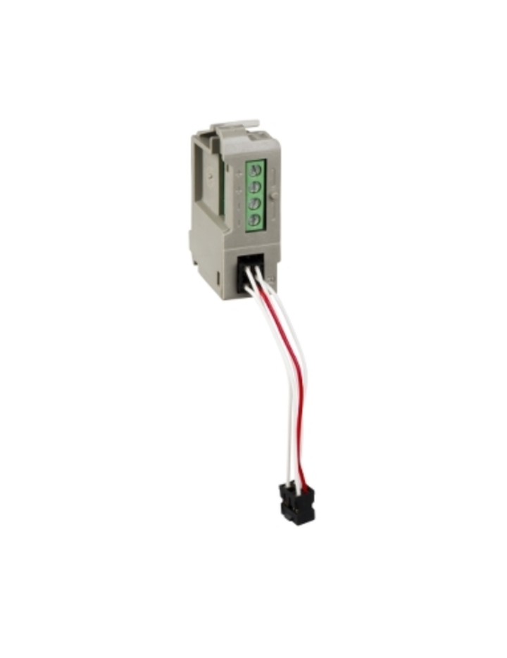 power supply connector, Compact NSX, 24 VDC, for Micrologic 5/6