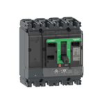 Circuit breaker, ComPacT NSX100B, 25kA/415VAC, 4 poles 3D (neutral not protected), TMD trip unit 25A