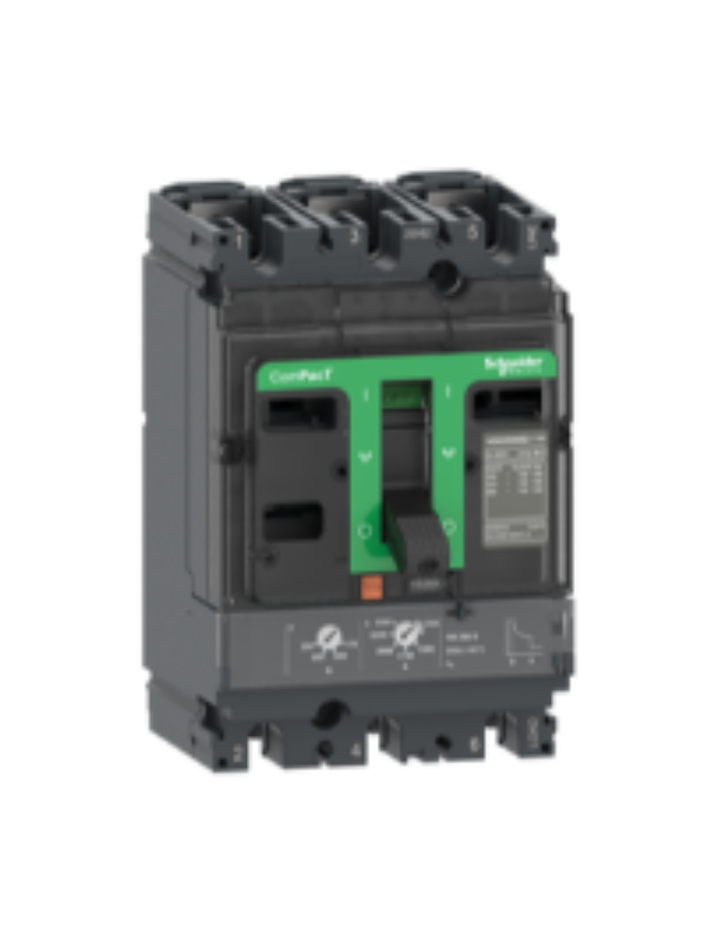 Circuit breaker, ComPacT NSX100N, 50kA/415VAC, 3 poles, TMD trip unit 40A