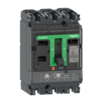 Circuit breaker, ComPacT NSX100F, 36kA/415VAC, 3 poles, TMD trip unit 80A