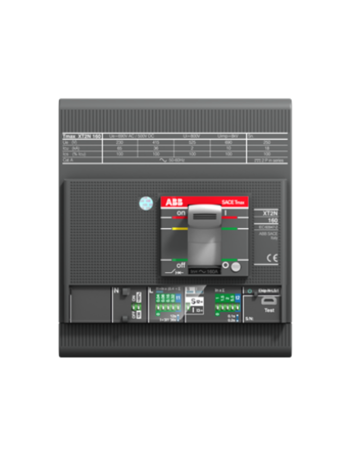 XT2N 160 Ekip Dip LSIG In=160A 4p