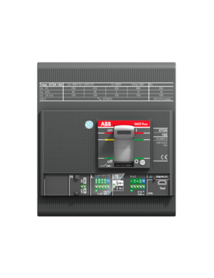 XT2S 160 Ekip Dip LSIG In=160A 4p