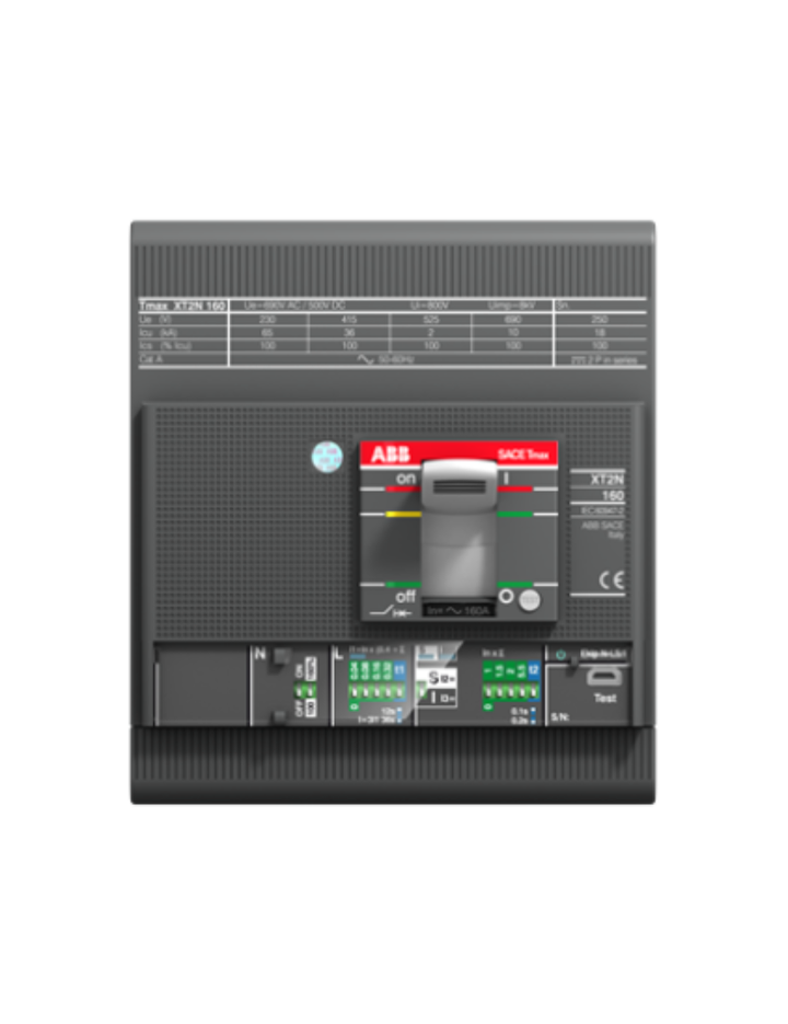 XT2H 160 Ekip Dip LS/I In=10A 4p