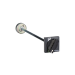 extended rotary handle for front control, Compact INS/INV 250, IP55, IK07, black handle
