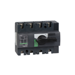 switch disconnector, Compact INS160 , 160 A, standard version with black rotary handle, 4 poles