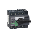 switch disconnector, Compact INS63 , 63 A, standard version with black rotary handle, 4 poles