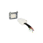 manual auxiliary connector, fixed and moving part, Compact NSX 100 to 630, withdrawable circuit breakers, 1 to 9 wires