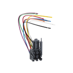 automatic auxiliary connector, moving part, Compact NSX 400/630, for circuit breaker, 1 to 9 wires