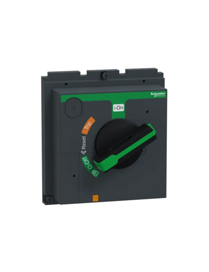 Direct rotary handle, ComPacT NSX400/630, black handle, IP40