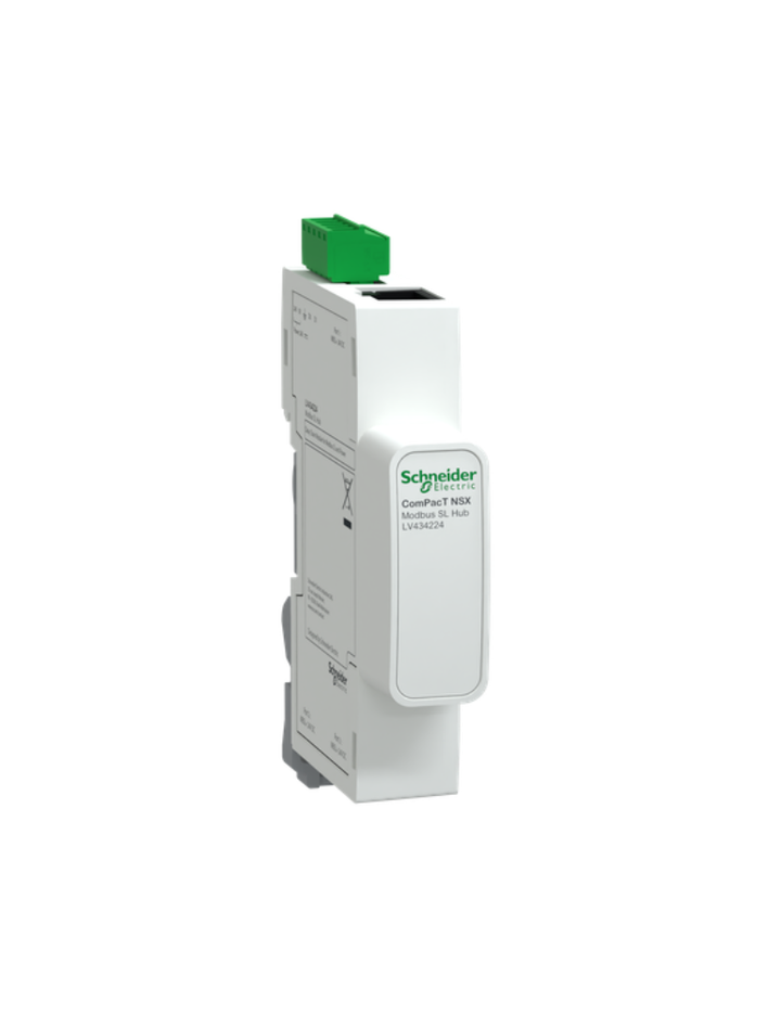 Interface module, ComPacT NSX, Modbus SL HUB, daisy chain for Modbus SL devices