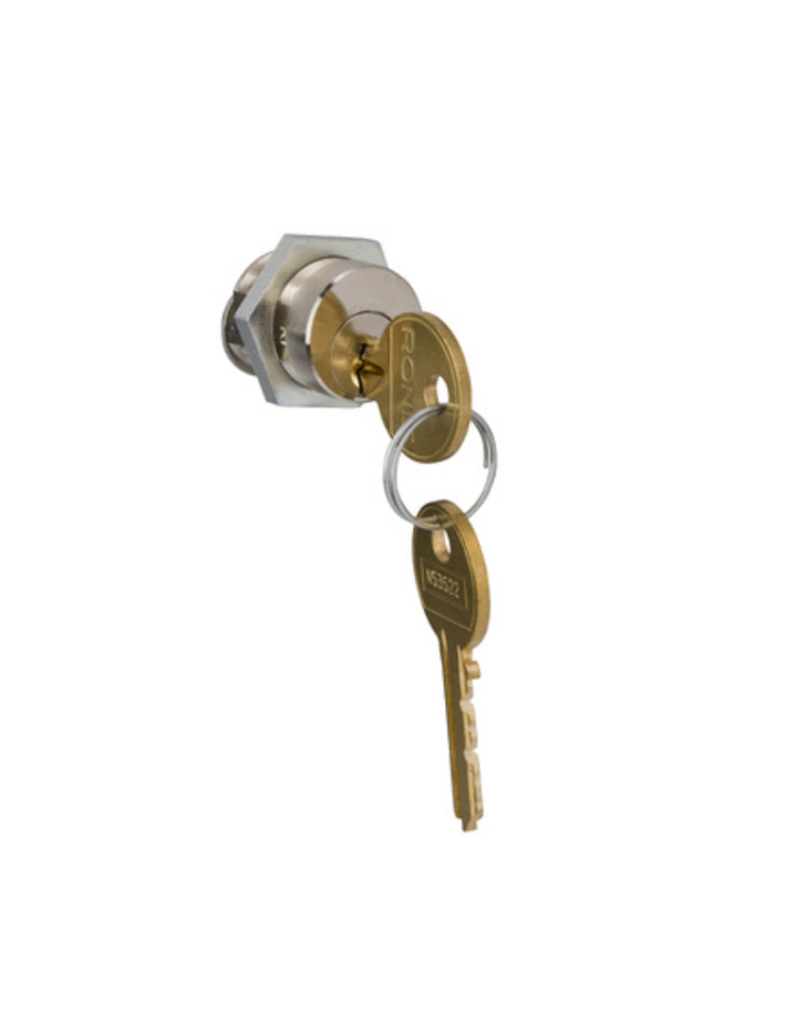 keylocks, locking for rotary handle, Ronis 1351B.500 - Assembled