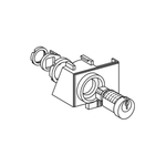 keylocks, interlocking with key, Profalux KS5 B24 D4Z - Assembled