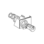 Keylock, EasyPact EXE, locking for rotary handle, Profalux KS5 B24 D4Z, assembled 42888-A