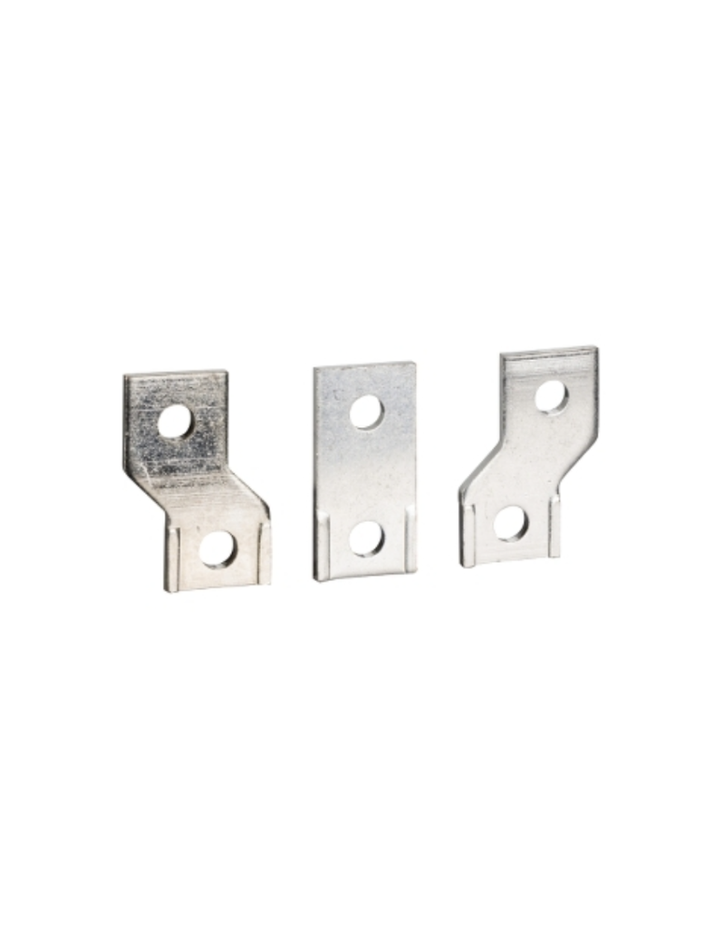 connection accessories, Compact NSX 100/160/250, EasyPact CVS 100/160/250, spreaders, 45 mm pitch, flat connection, 3 poles